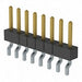 MMT-108-02-L-SH-K by Samtec Inc. - CONNECTOR HEADER SMD R/A 8POS 2MM