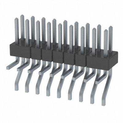 MMT-109-02-T-MT-TR by Samtec Inc. - CONNECTOR HEADER SMD R/A 18POS 2MM