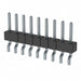 MMT-109-02-T-SH-TR by Samtec Inc. - CONNECTOR HEADER SMD R/A 9POS 2MM