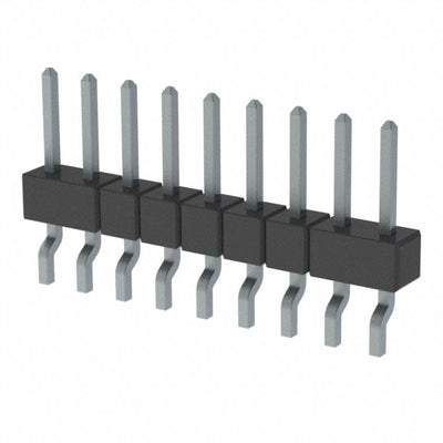 MMT-109-02-T-SH-P by Samtec Inc. - CONNECTOR HEADER SMD R/A 9POS 2MM