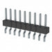 MMT-109-02-T-SH-K by Samtec Inc. - CONNECTOR HEADER SMD R/A 9POS 2MM