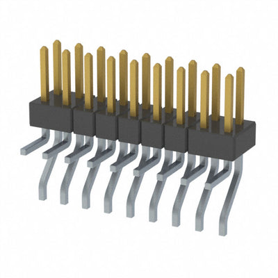 MMT-109-02-S-MT-P-TR by Samtec Inc. - CONNECTOR HEADER SMD R/A 18POS 2MM
