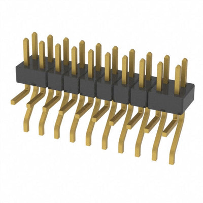 MMT-110-01-H-MT by Samtec Inc. - CONNECTOR HEADER SMD R/A 20POS 2MM