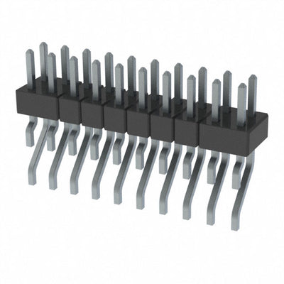 MMT-110-01-TM-DH by Samtec Inc. - CONNECTOR HEADER SMD R/A 20POS 2MM