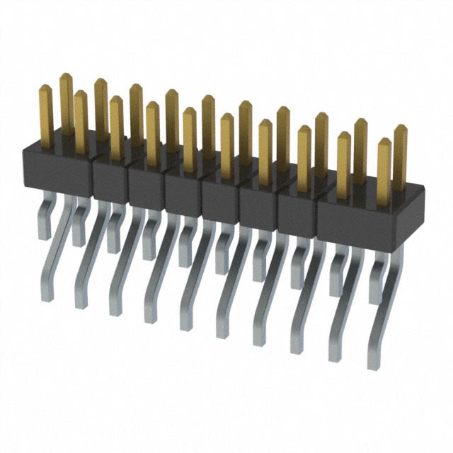 MMT-110-01-S-DH by Samtec Inc. - CONNECTOR HEADER SMD R/A 20POS 2MM