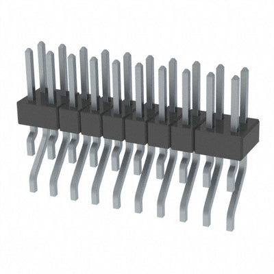 MMT-110-02-TM-DH-K-TR by Samtec Inc. - CONNECTOR HEADER SMD R/A 20POS 2MM