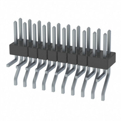 MMT-110-02-T-MT by Samtec Inc. - CONNECTOR HEADER SMD R/A 20POS 2MM