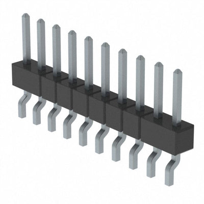 MMT-110-02-TM-SH by Samtec Inc. - CONNECTOR HEADER SMD R/A 10POS 2MM