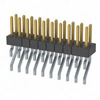MMT-110-02-F-DH-TR by Samtec Inc. - CONNECTOR HEADER SMD R/A 20POS 2MM