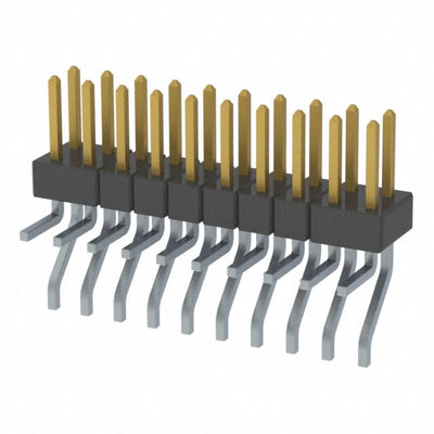 MMT-110-02-S-MT-P-TR by Samtec Inc. - CONNECTOR HEADER SMD R/A 20POS 2MM