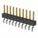MMT-110-02-S-SH-P by Samtec Inc. - CONNECTOR HEADER SMD R/A 10POS 2MM