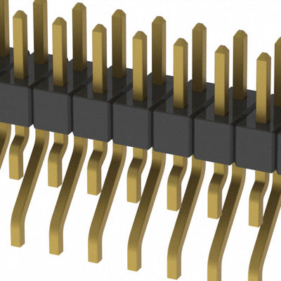 MMT-115-01-H-DH by Samtec Inc. - CONNECTOR HEADER SMD R/A 30POS 2MM
