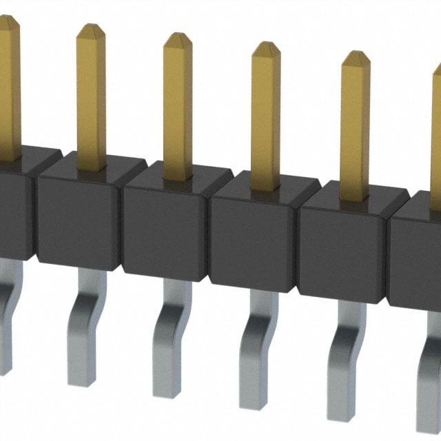 MMT-108-01-S-SH-TR by Samtec Inc. - CONNECTOR HEADER SMD R/A 8POS 2MM