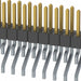 MMT-112-02-L-DH-P by Samtec Inc. - CONNECTOR HEADER SMD R/A 24POS 2MM
