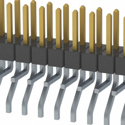 MMT-122-02-S-MT-P-TR by Samtec Inc. - CONNECTOR HEADER SMD R/A 44POS 2MM