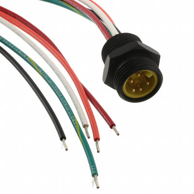 MN51PW02M010 by Amphenol Sine Systems Corp - CABLE 5POS MALE TO WIRE 3.28
