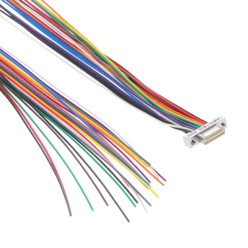 A28000-121 by Omnetics - NANO-D 21POS MALE W/ 18IN WIRE