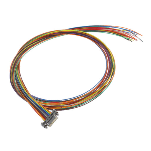 A28000-025 by Omnetics - NANO-D 25POS MALE W/ 18IN WIRE