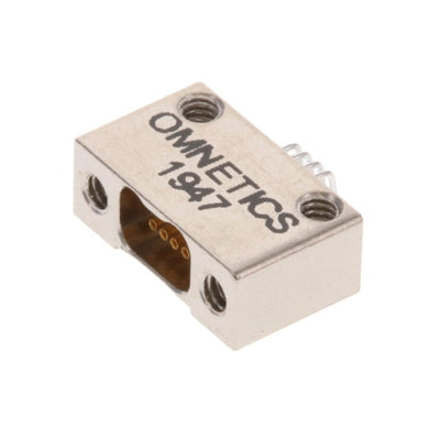A29100-009 by Omnetics - CONNECTOR D-TYPE RCPT 9P SMD R/A SLDR