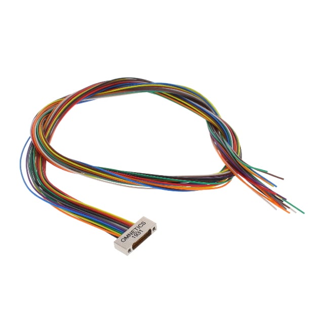A29000-025 by Omnetics - NANO-D 25POS FEMALE W/ 18IN WIRE