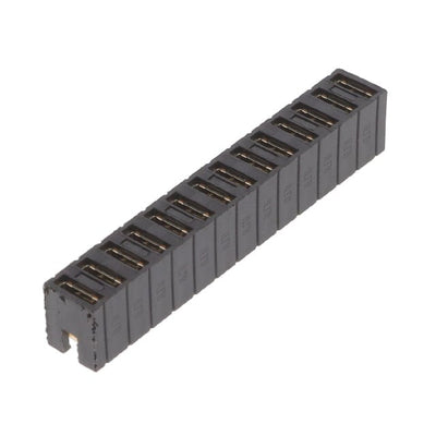 MNT-114-BK-G by Samtec Inc. - .100 C.L. SHUNT STRIP