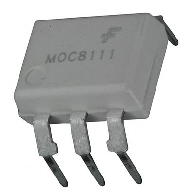 MOC8111TM by onsemi - OPTOISOLATOR 7.5KV TRANS 6-DIP