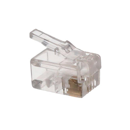 MP44X-1000 by Kycon, Inc. - MOD PLUG 4P4C-STRANDED/FLAT ROHS