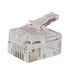 MP64X-1000 by Kycon, Inc. - MOD PLUG 6P4C-STRANDED/FLAT ROHS