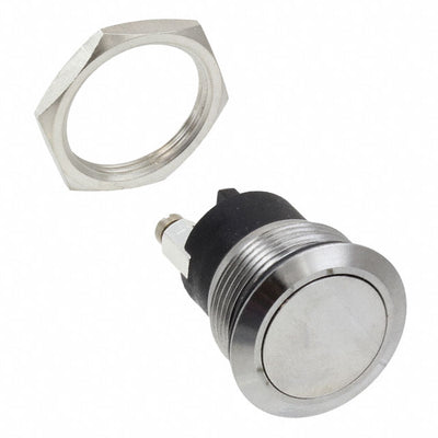 MPB037 by Bulgin - PUSH SWITCH BUTTON SPST-NO 1A 50V