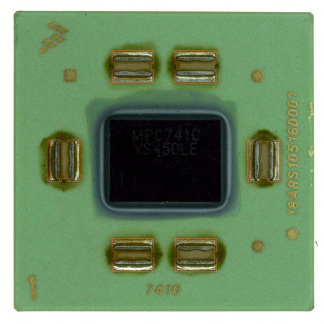 MPC7410VS400LE by Freescale Semiconductor - IC MPU MPC74XX 400MHZ 360FCCLGA