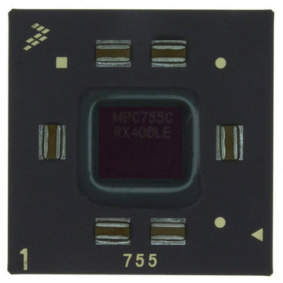 MPC755CRX400LE by NXP USA Inc. - IC MPU MPC7XX 400MHZ 360CBGA