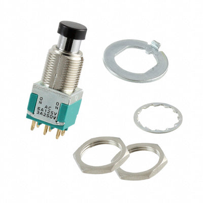 MPG206N by TE Connectivity ALCOSWITCH Switches - PUSH SWITCH BUTTON DPDT 6A 125V