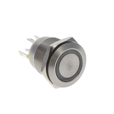 MPI002/28/AM/24 by Bulgin - PUSH SWITCH SPST-NO 0.05A 24V