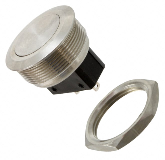 MPL027 by Bulgin - PUSH SWITCH BUTTON SPST 2A 50V