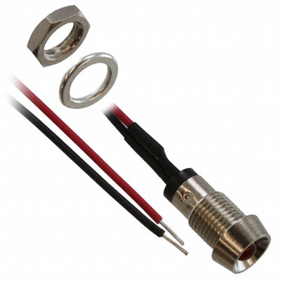 MPR5RDW12.0 by Bivar Inc. - LED PANEL INDICATOR RED 2.1V