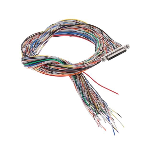 MQ-212-037-161-41WD by AirBorn, Inc. - D-SUB, PLUG, .050"", 2ROW, 37POS,