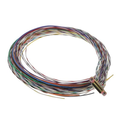 MQ-213-025-161-43WD by AirBorn, Inc. - D-SUB, PLUG, .050"", 2ROW, 25POS,