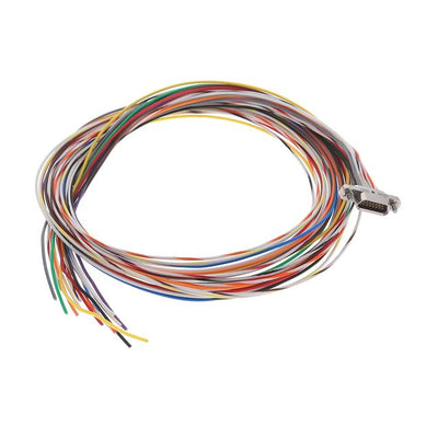 MQ-222-015-261-41WD by AirBorn, Inc. - D-SUB, RCPTL, .050"", 2ROW, 15POS