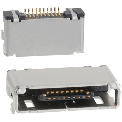 MQ212B-10PR by Hirose Electric Co Ltd - CONNECTOR RECPT 10P 0.02 GOLD SMD R/A
