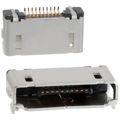 MQ212B-10P by Hirose Electric Co Ltd - CONNECTOR RECPT 10P 0.02 GOLD SMD R/A
