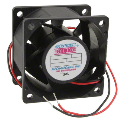 MQ6038E12B-FSR by Mechatronics Fan Group - FAN AXIAL 60X38MM 12VDC WIRE