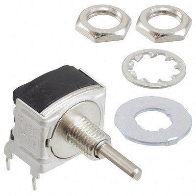 MRB12H by NKK Switches - SWITCH ROTARY 2POS 0.4VA 28V