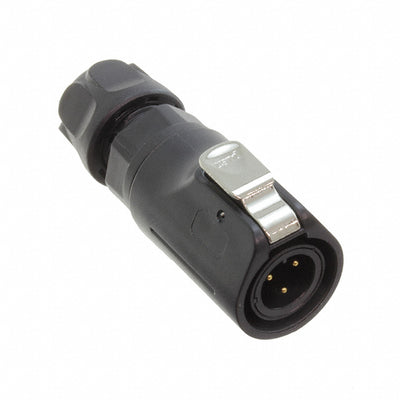 MRD-AP03-M15-000 by Amphenol ICC (Commercial Products) - CONNECTOR PLUG MALE 3P GOLD SLDR CUP