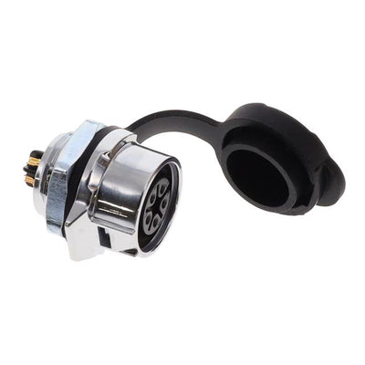 MRDBF05L13000 by Amphenol ICC (Commercial Products) - MRD B PANEL MOUNT RECEPTACLE, 5