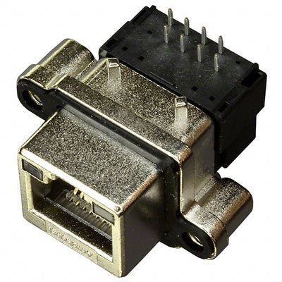 MRJ-5380-01 by Amphenol ICC (Commercial Products) - CONNECTOR MOD JACK 8P8C R/A UNSHLD