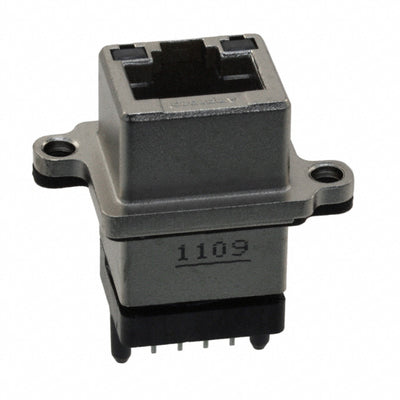 MRJ-5480-01 by Amphenol ICC (Commercial Products) - CONNECTOR MOD JACK 8P8C VERT UNSHLD