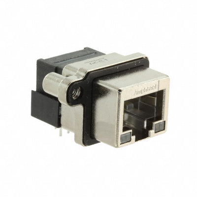 MRJ5381M1 by Amphenol ICC (Commercial Products) - CONNECTOR MOD JACK 8P8C R/A UNSHLD