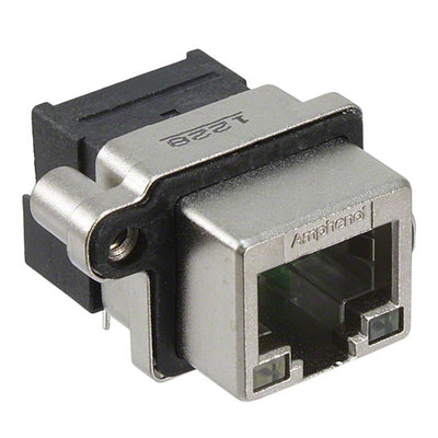 MRJ538401 by Amphenol ICC (Commercial Products) - CONNECTOR MOD JACK 8P8C R/A UNSHLD