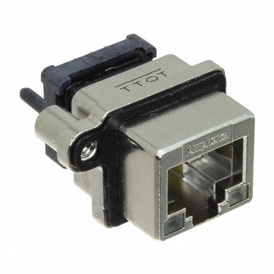 MRJ5480BF by Amphenol ICC (Commercial Products) - CONNECTOR MOD JACK 8P8C VERT UNSHLD