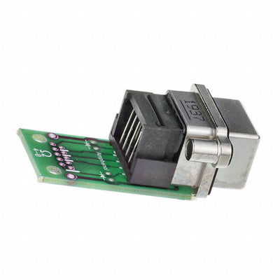 MRJ5C8001 by Amphenol ICC (Commercial Products) - CONNECTOR MOD JACK 8P8C R/A UNSHLD